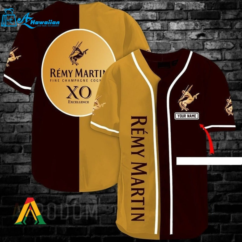 Personalized Rémy Martin XO Baseball Jersey