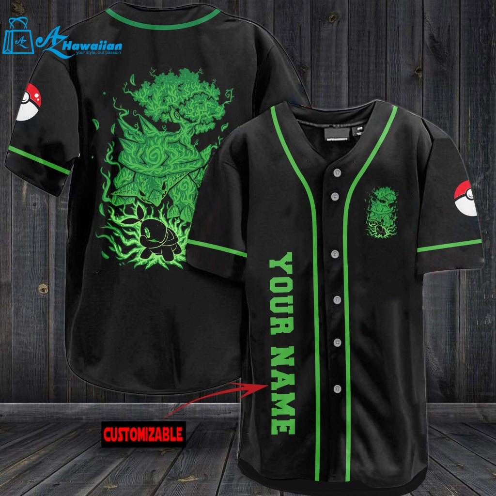 Personalized Torterra Baseball Jersey 