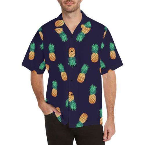 Pineapple Pattern Hawaiian Shirt