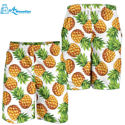 Pineapples Design Pattern Men Shorts