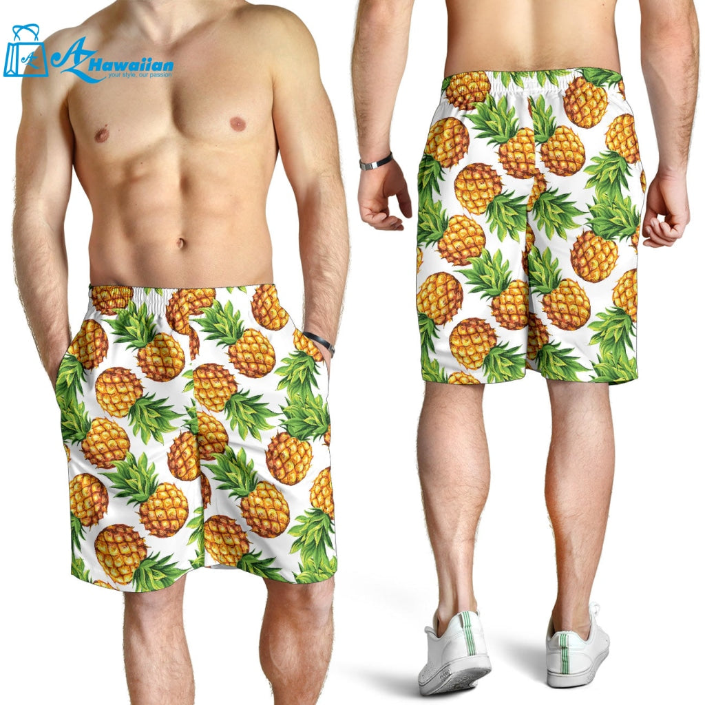 Pineapples Design Pattern Men Shorts