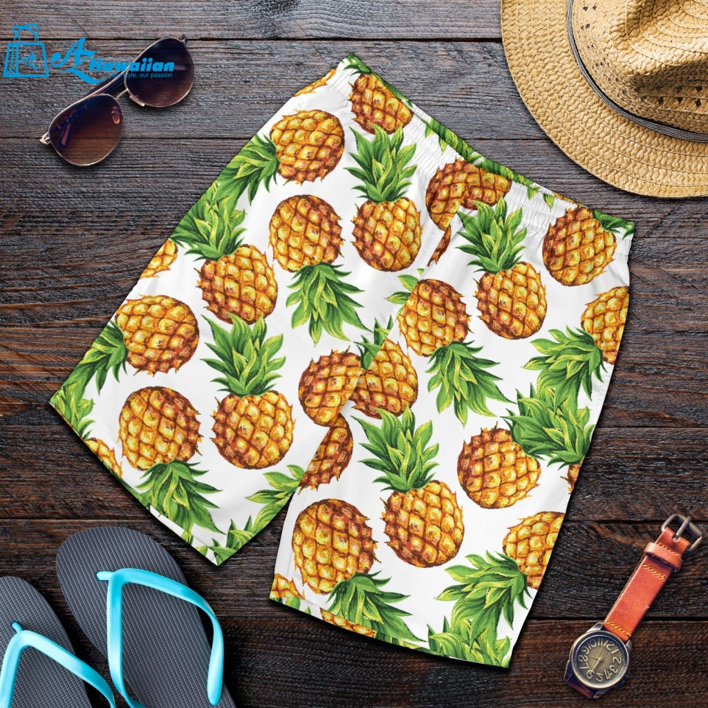 Pineapples Design Pattern Men Shorts