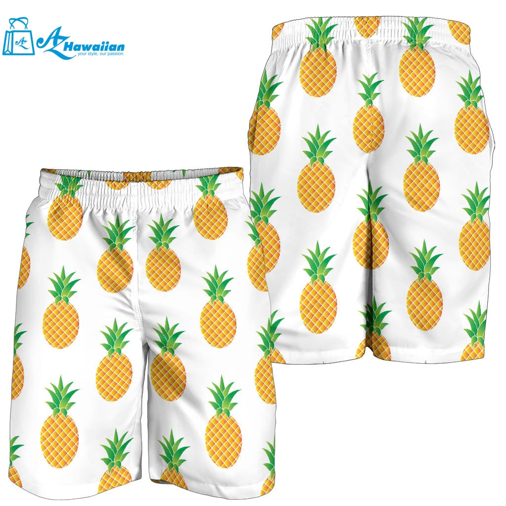 Pineapples Pattern Men Shorts