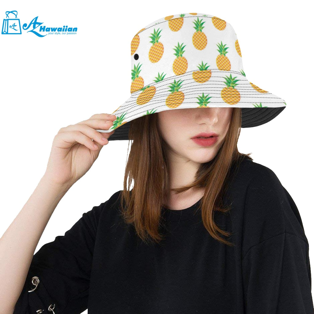 Pineapples pattern Unisex Bucket Hat