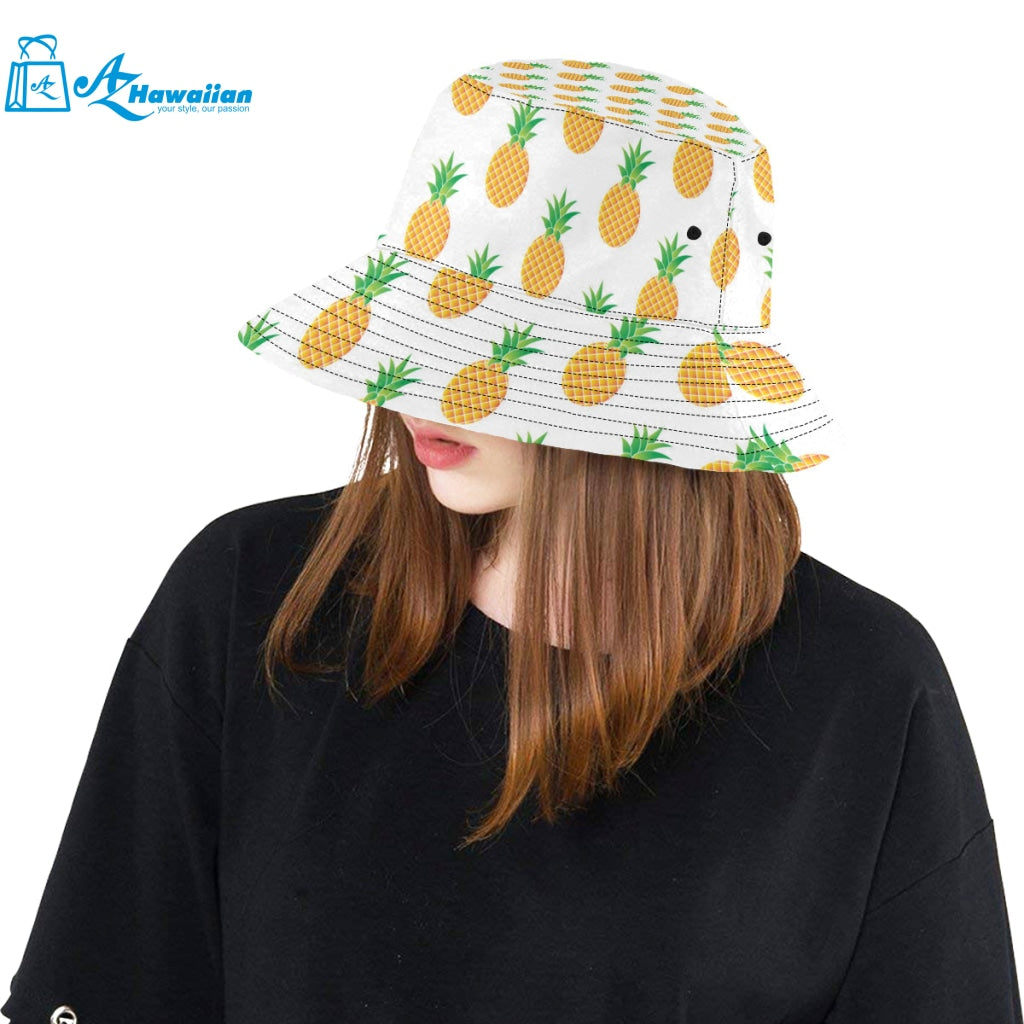 Pineapples pattern Unisex Bucket Hat