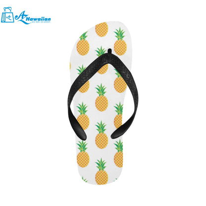 Pineapples pattern Unisex Flip Flops