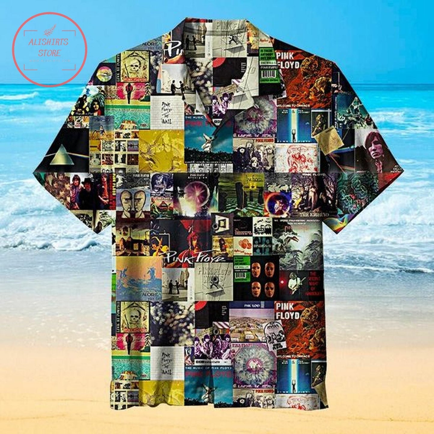 Pink Floyd shine on you crazy diamond comic hawaiian shirts