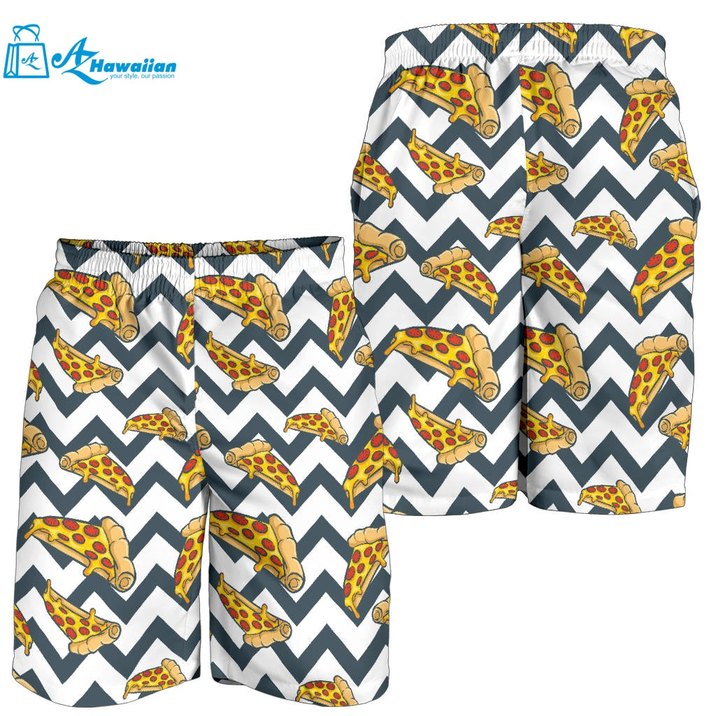 Pizza Design Pattern Men Shorts