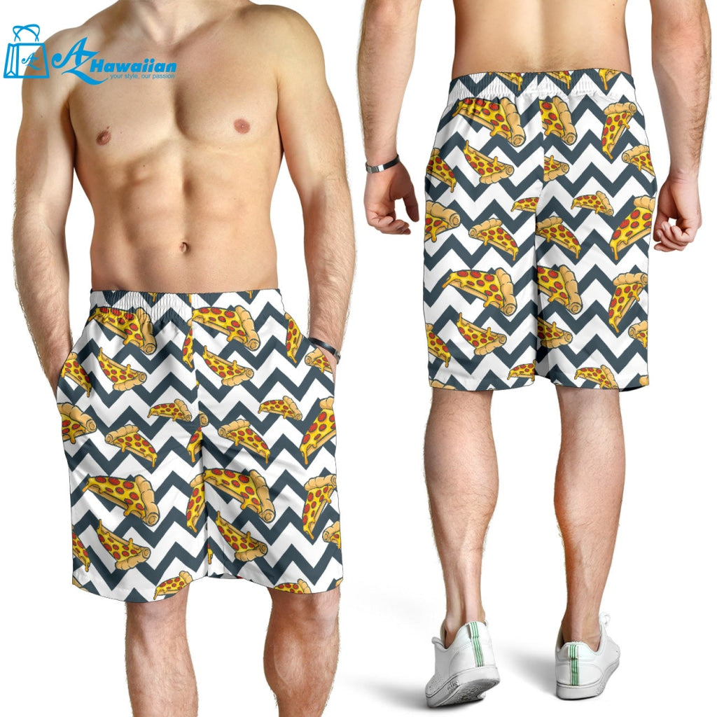 Pizza Design Pattern Men Shorts