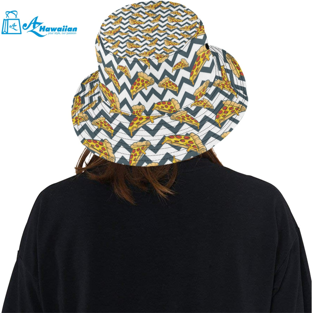 Pizza design pattern Unisex Bucket Hat