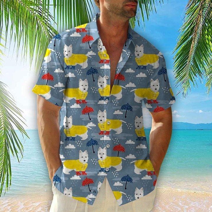 WESTIE HAWAIIAN SHIRT 2