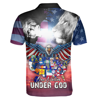One Nation Under God Hawaiian Shirt