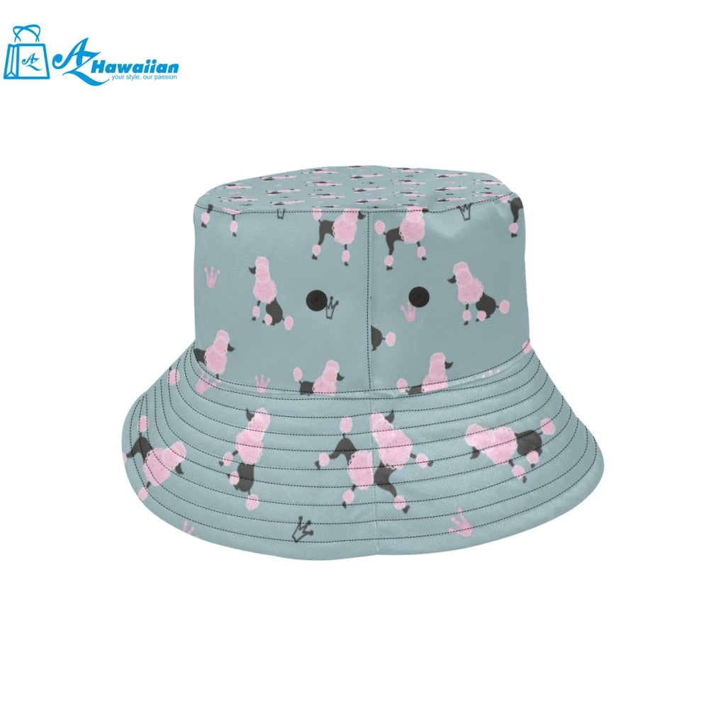 poodle dog pattern Unisex Bucket Hat