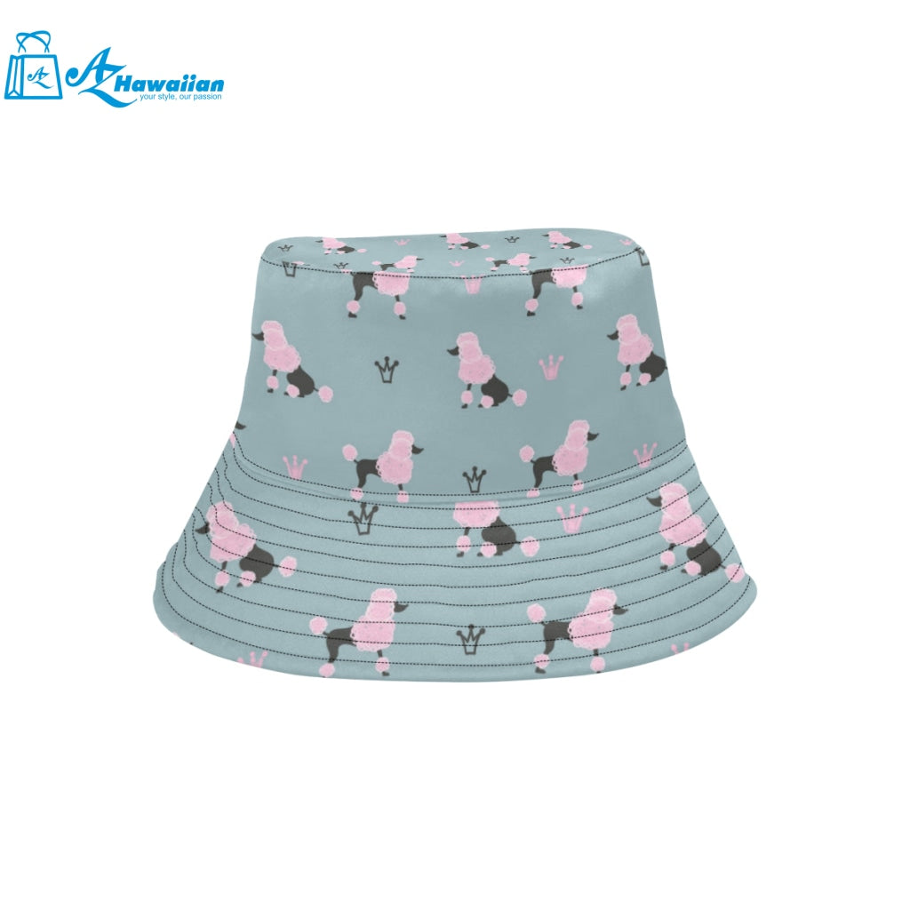 poodle dog pattern Unisex Bucket Hat