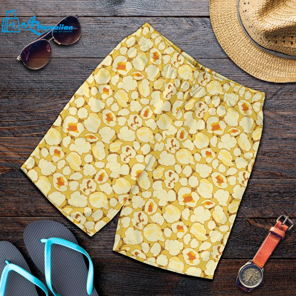 Popcorn Pattern Print Design 04 Men Shorts