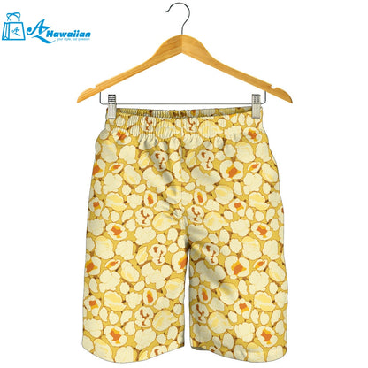 Popcorn Pattern Print Design 04 Men Shorts