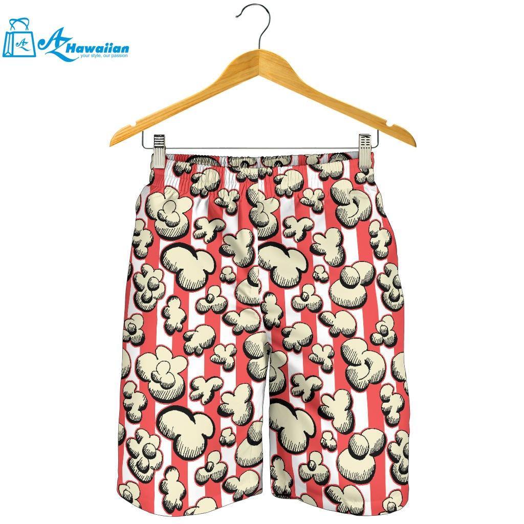 Popcorn Pattern Print Design 05 Men Shorts