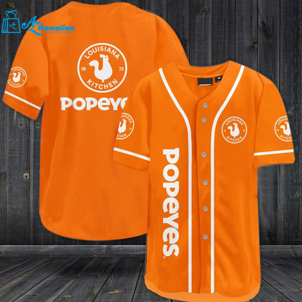 Popeyes Baseball Jersey 