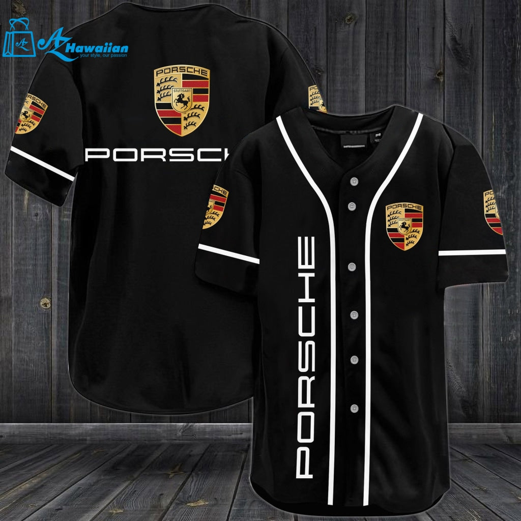 Porsche Baseball Jersey 