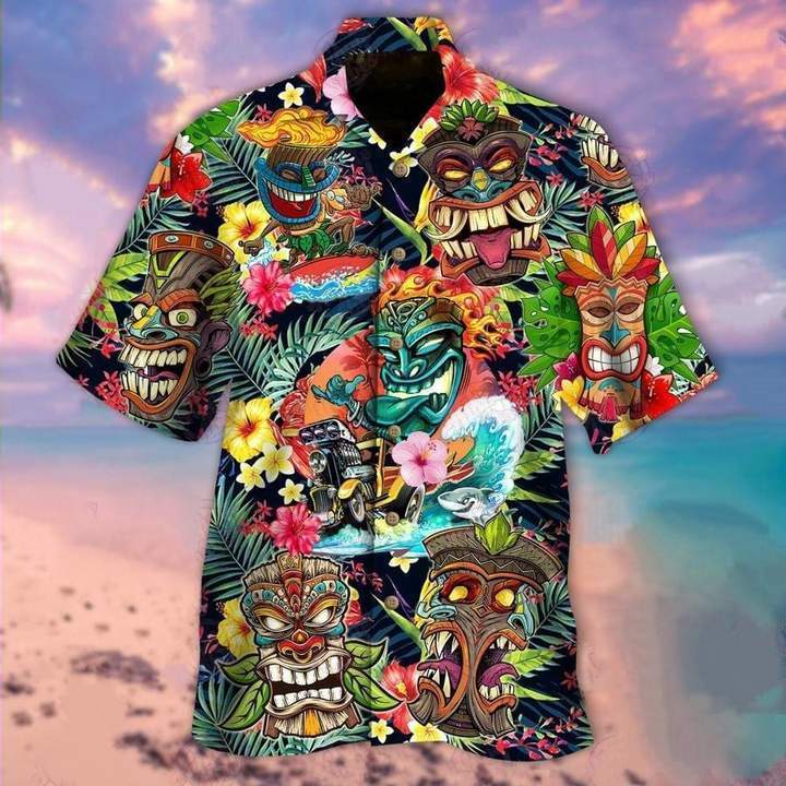 Tiki Awesome Hawaiian Shirt