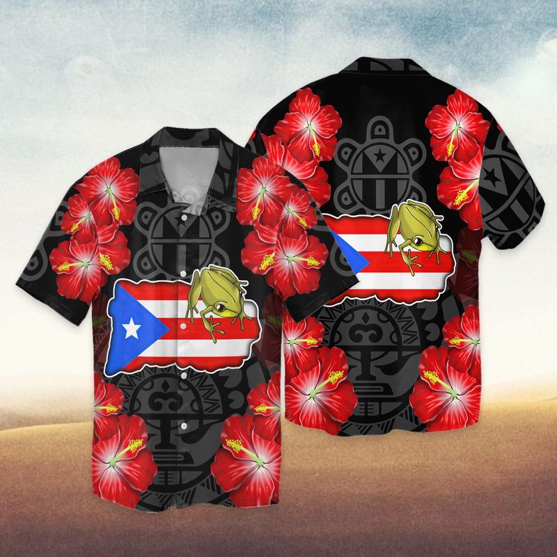 Puerto Rico Graphic Print Short Sleeve 