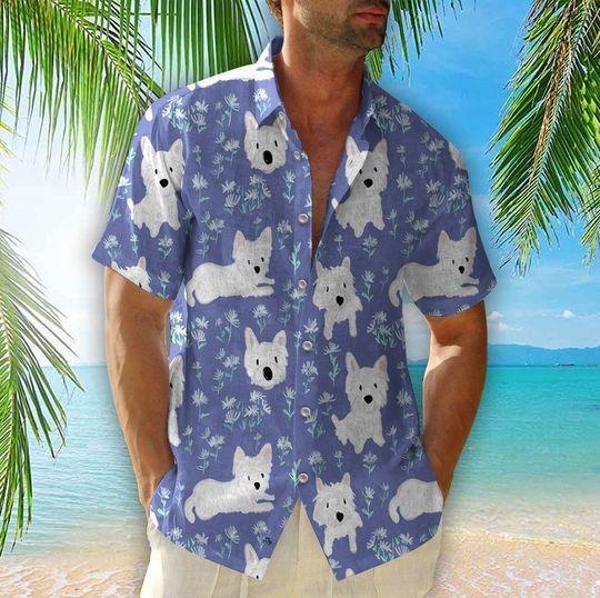 WESTIE HAWAIIAN SHIRT 3