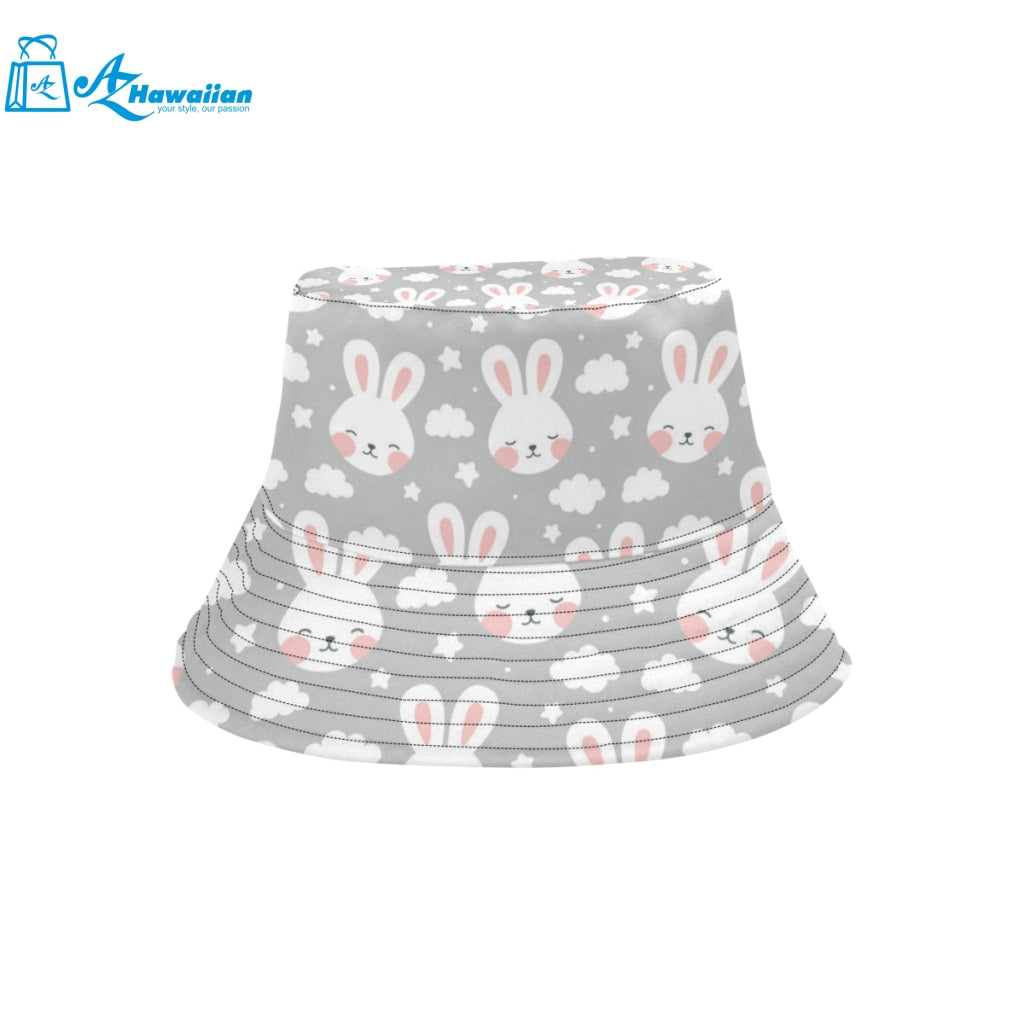 Rabbit cloud Pattern Unisex Bucket Hat