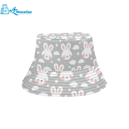 Rabbit cloud Pattern Unisex Bucket Hat