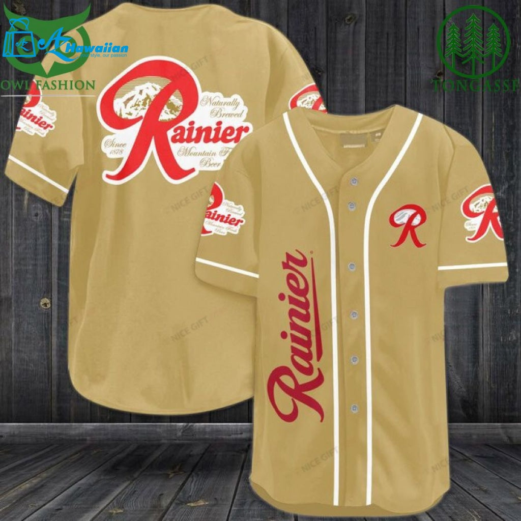 Rainier Baseball Jersey Shirt