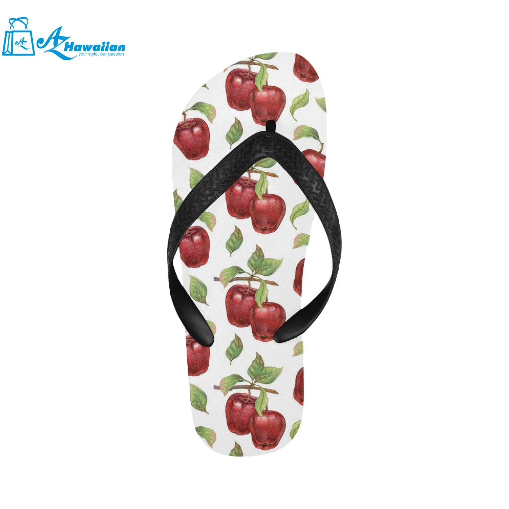 Red apples pattern Unisex Flip Flops