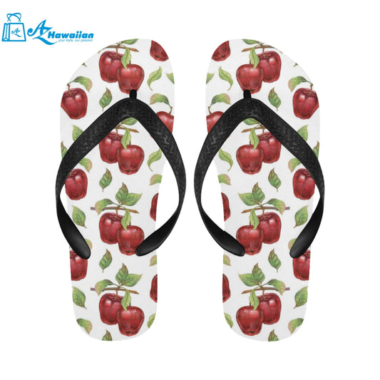 Red apples pattern Unisex Flip Flops