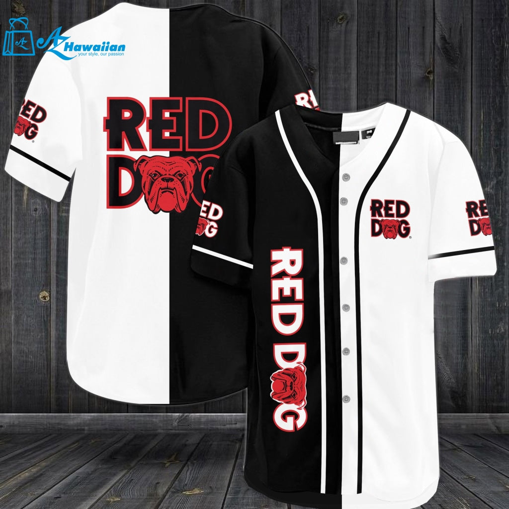 Red Dog Beer Baseball Jersey