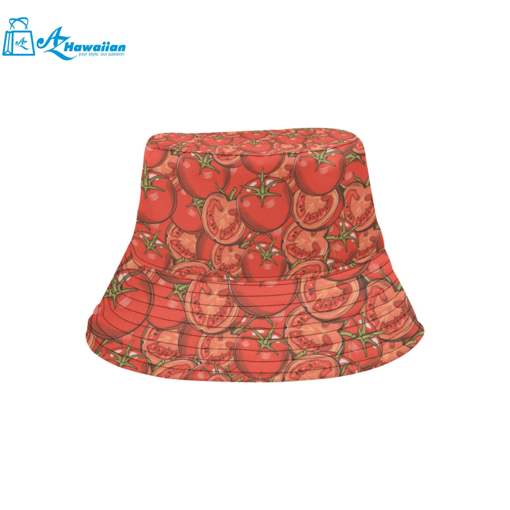 Red Tomato Pattern Unisex Bucket Hat