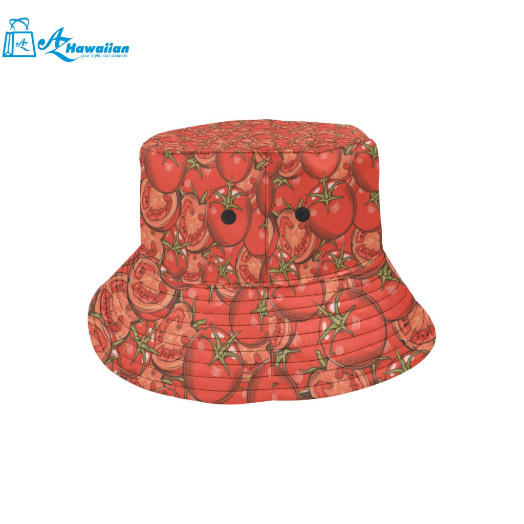 Red Tomato Pattern Unisex Bucket Hat