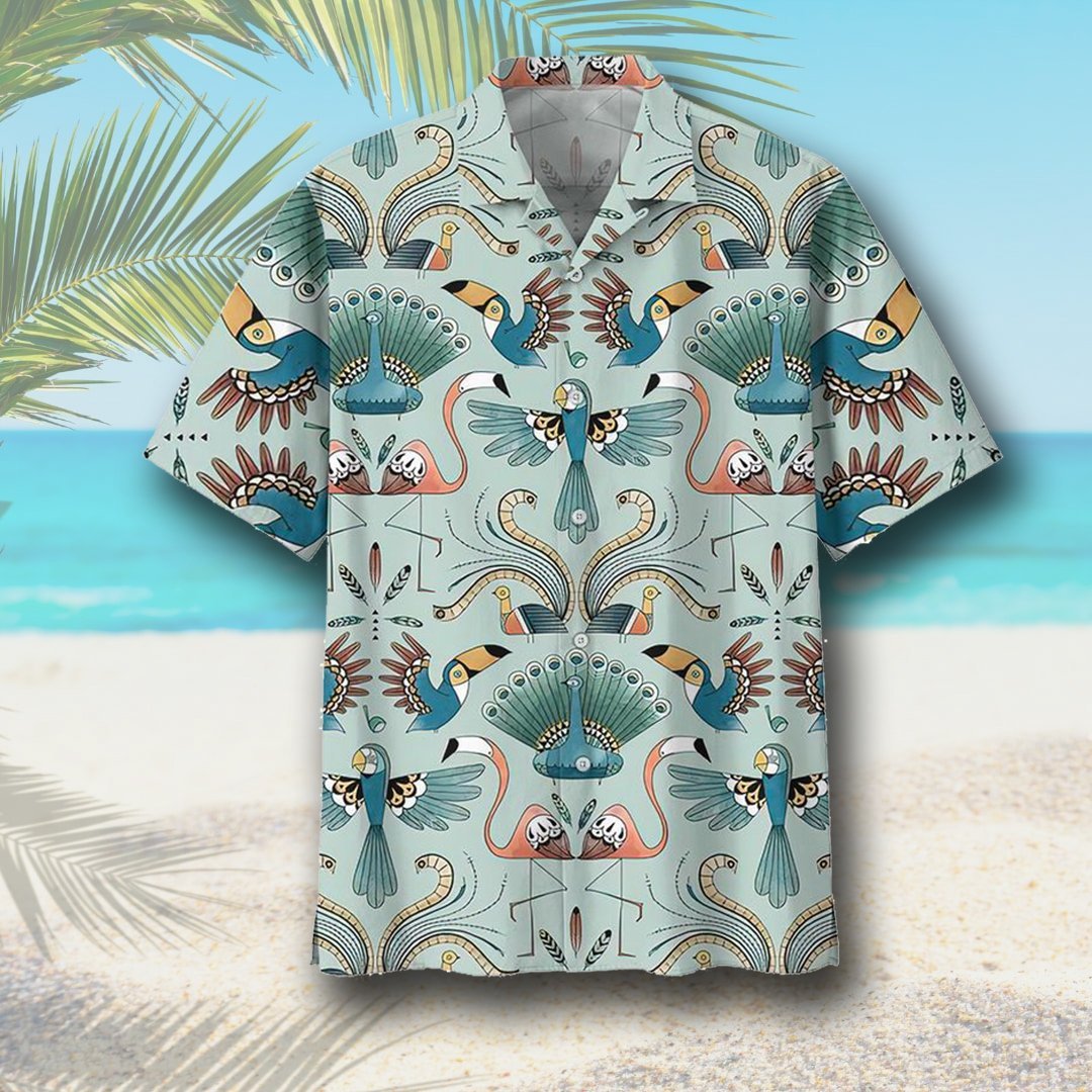 Flamingo Hawaii Shirt Ver5