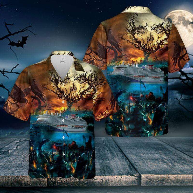 Hawaiian Aloha Shirts Cruise Ship Mardi Gras Caribbean Halloween