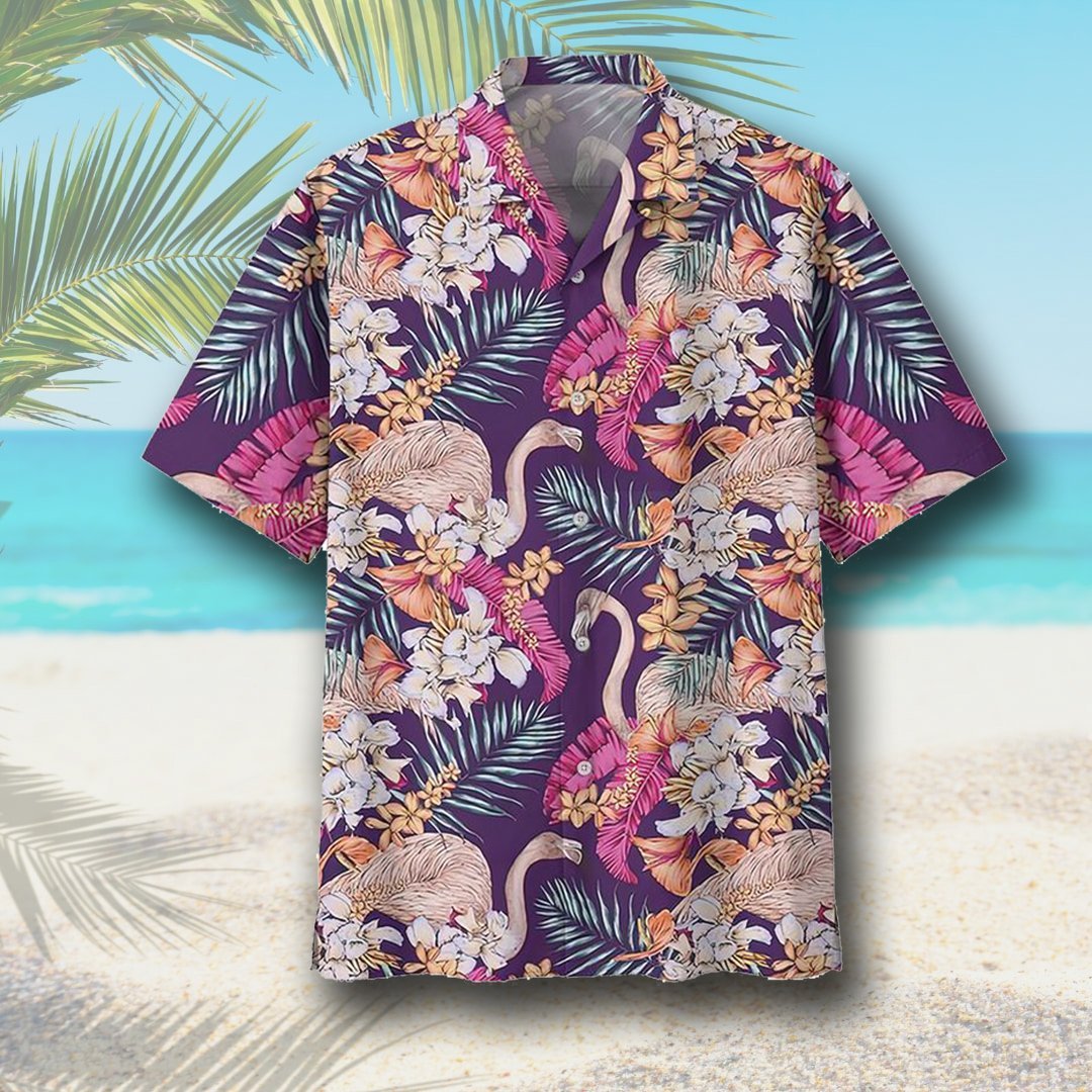 Flamingo Hawaii Shirt Ver3