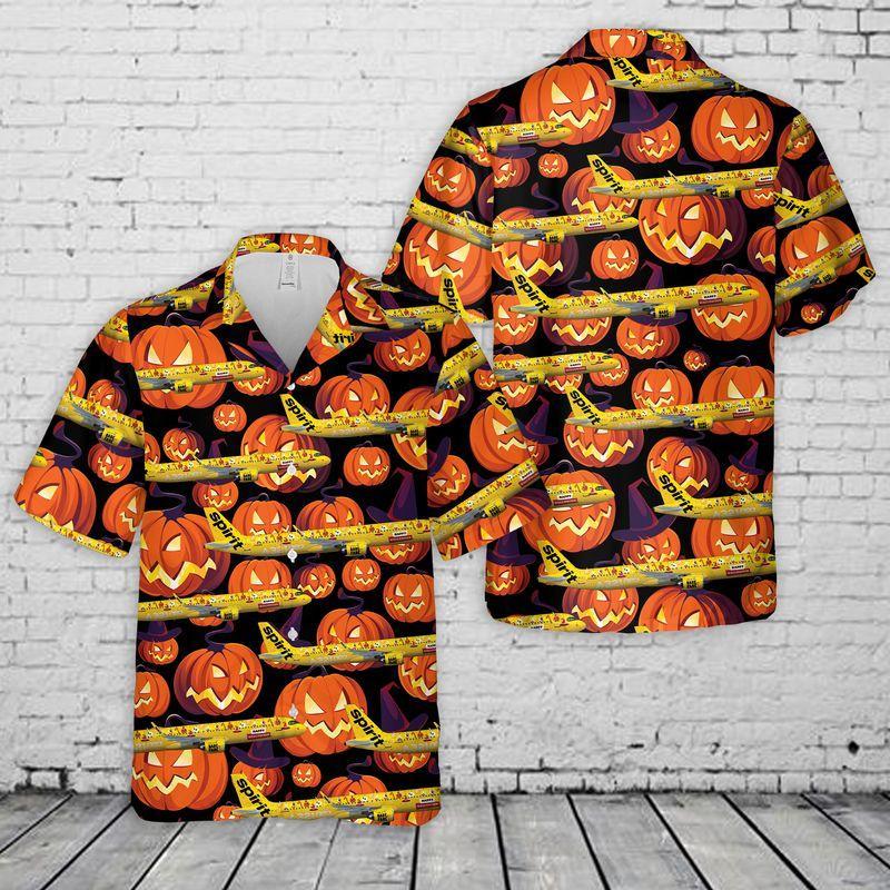 Neo Halloween Pumpkin Hawaiian Shirt | For Men & Women | Adult | HW9283