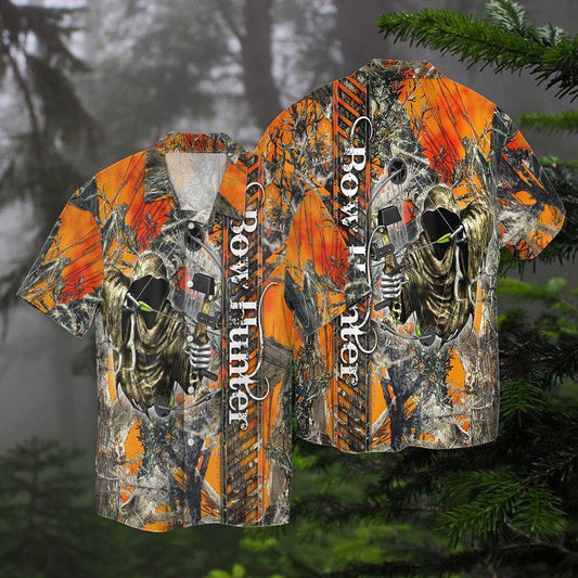 Bow Hunter Love Hunting Archery 3D Full Print Hawaiian Shirt