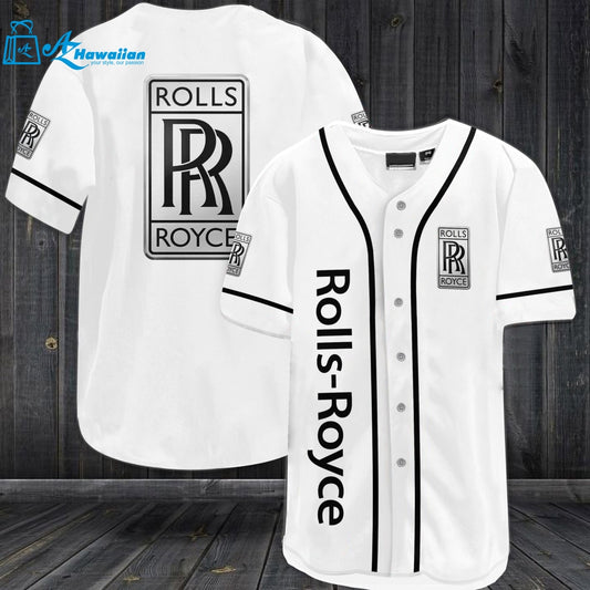 Rolls Royce Baseball Jersey 