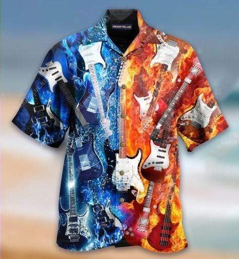 Music Is Life Guitar Hawaiian Shirt | For Men & Women | Adult | HW2940