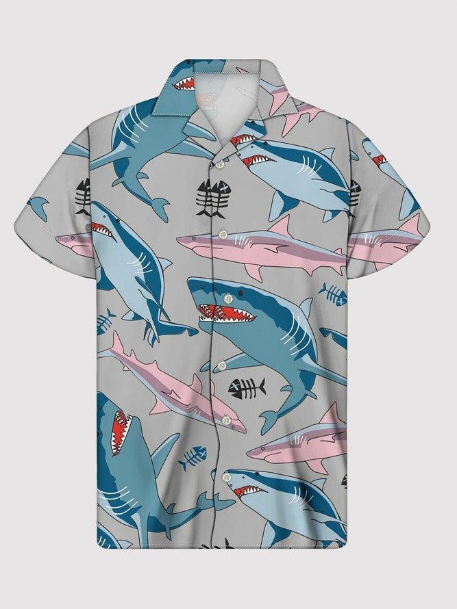 Shark Hawaiian Shirt | For Men & Women | Adult | HW5547