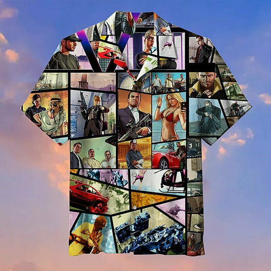 Tommy Vercetti Vice Hawaiian Shirt Gta Game