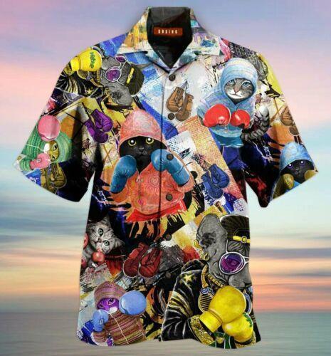 Amazing Boxing Cats Hawaiian Shirt | For Men & Women | Adult | HW3795