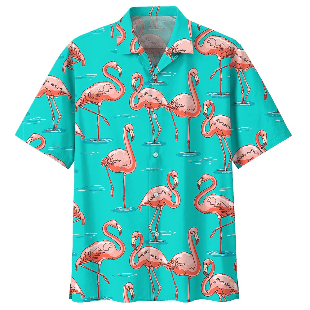 Flamingo Hawaiian Shirt Azs012