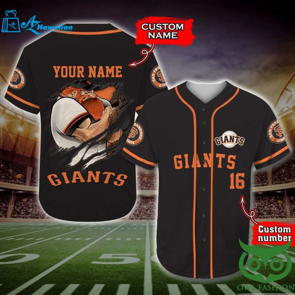 San Francisco Giants Baseball Jersey Personalized Gift, Custom Name Number