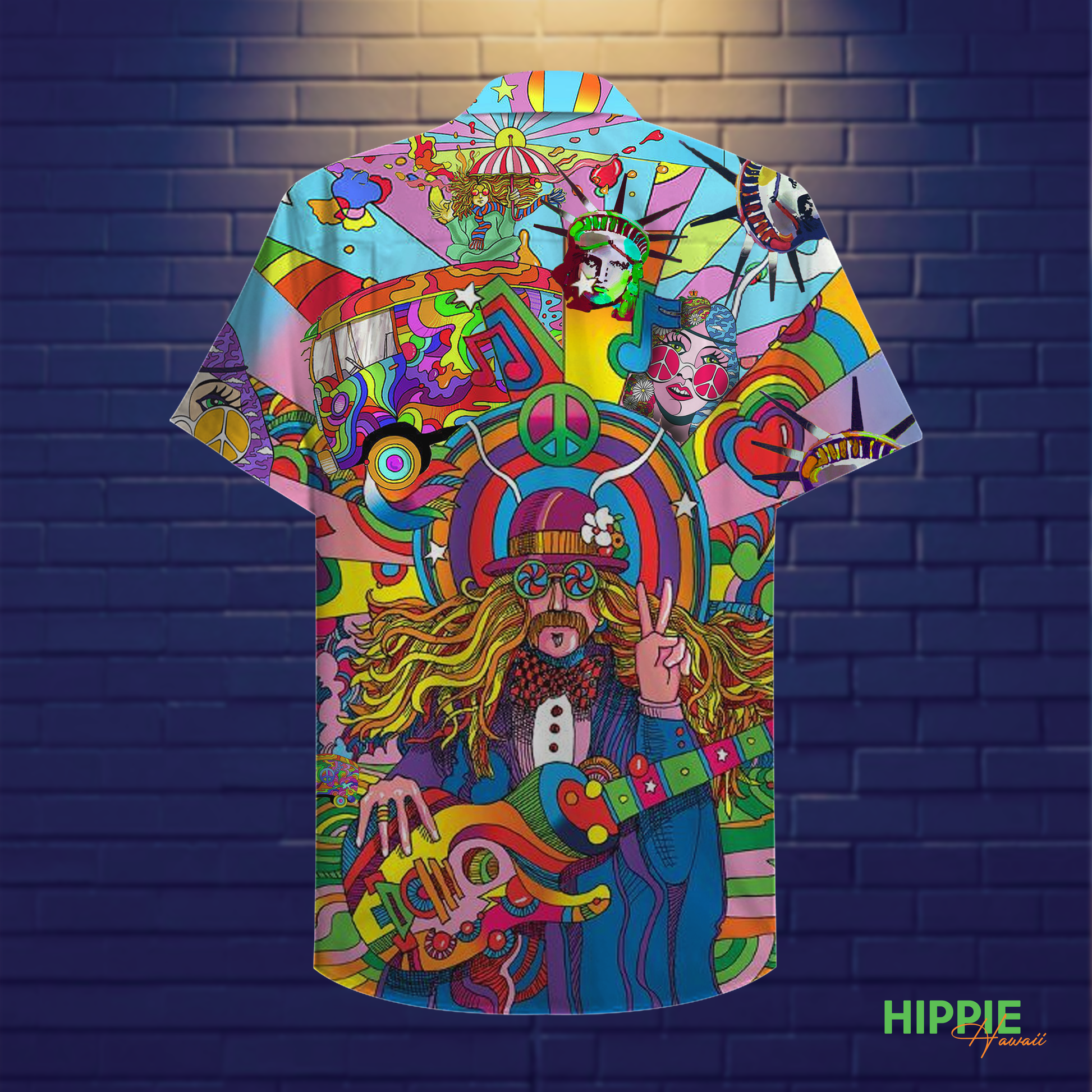 Amazing Hippie Hawaiian Shirt