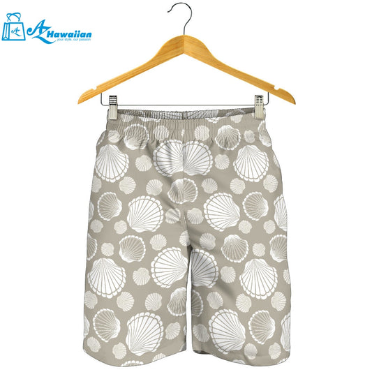 Scallop Shell Pattern Men Shorts