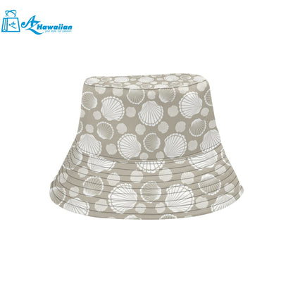 Scallop shell pattern Unisex Bucket Hat