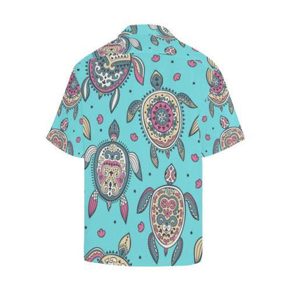 Sea Turtle Art Pattern Hawaiian Shirt